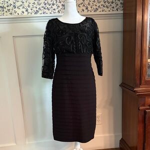 Cocktail Black Lace Dress